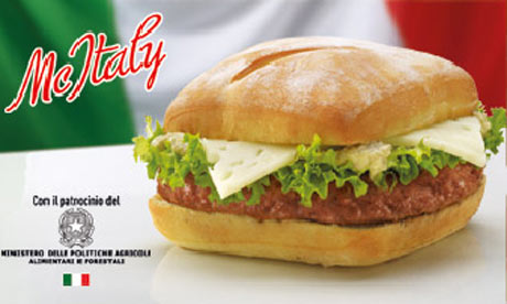 Italianen woedend op fastfood…